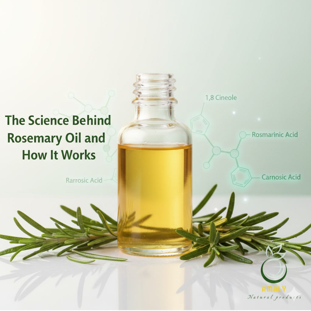 5 Massive Benefits of Rosemary oil 1 The Component of Amali Rose Oil