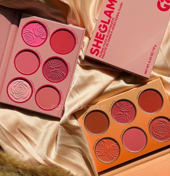 باليت أحمر الخدود فلورال فلاش من شيجلام – "SHEGLAM Floral Flush Blush Palette"