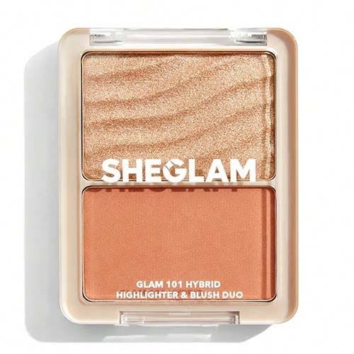 SHEGLAM Glam 101 Hybrid Highlighter & Blush Duo —"ثنائي أحمر الخدود والهايلايتر جلام 101 من شيجلام" 7 SHEGLAM Glam 101 Hybrid Highlighter & Blush Duo —"ثنائي أحمر الخدود والهايلايتر جلام 101 من شيجلام" - الصورة 4