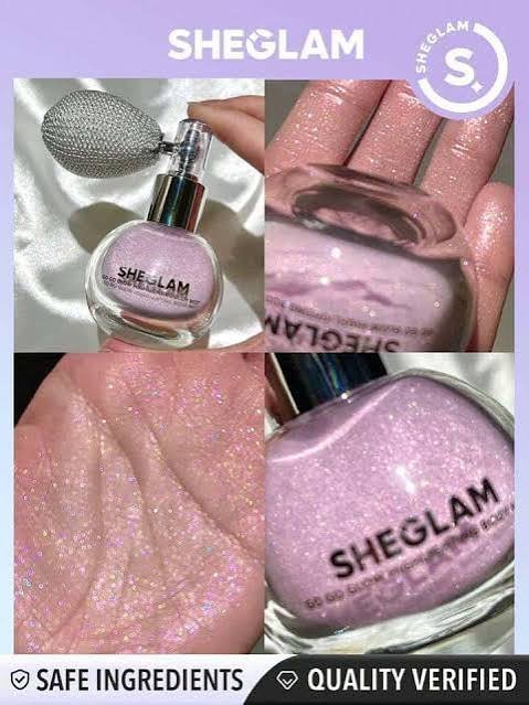 SHEGLAM Go Go Glow Highlighting Body Mist — بخاخ هايلايتر وتوهج الجسم جو جو جلو من شيجلام 9 SHEGLAM Go Go Glow Highlighting Body Mist — بخاخ هايلايتر وتوهج الجسم جو جو جلو من شيجلام - الصورة 5