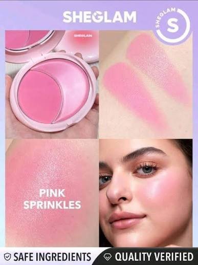 بلاشر وجلو جيليه ثنائي شيجلام – "SHEGLAM Jelly Cheek & Lip Duo"