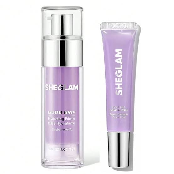 SHEGLAM Good Grip Hydrating Primer - Acne-Safe & Pore Refining "برايمر جود جريب البنفسجي للتحكم بالزيوت وآمن للبشرة المعرضة للحبوب من شيجلام"